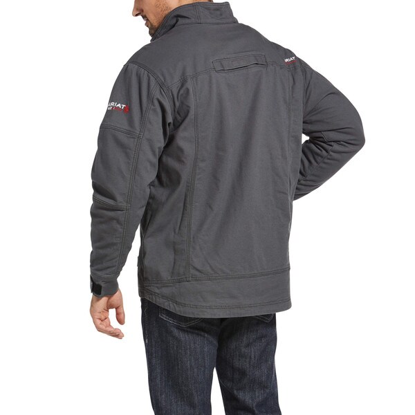 FR DuraLight Stretch Canvas Field Jacket in Iron Grey